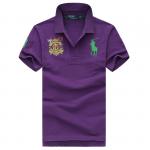 button t-shirt polo ralph lauren nouveau 2015 drapeau mode purple